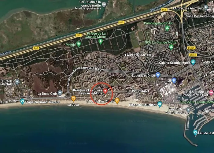 公寓 L'iliade - 4 Pers - 50 M Des Plages 拉格朗德默特